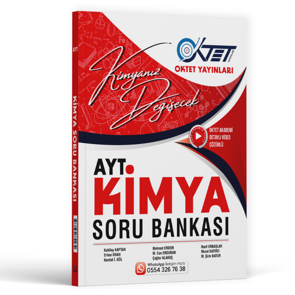 OKTET YKS AYT SORU BANKASI KİMYA - 2025-26